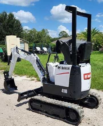 2015 bobcat 418 mini excavator|bobcat 418a mini for sale.